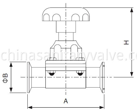 sanitary-tri-clamped-diaphragm-valve-din-kaysen